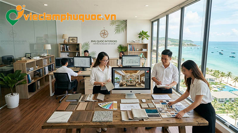 Nhu cầu tuyển dụng việc làm ngành nội ngoại thất Phú Quốc hiện nay