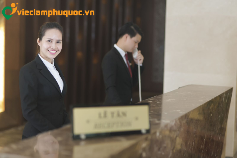 Những lợi ích khi làm việc lễ tân tại Phú Quốc 